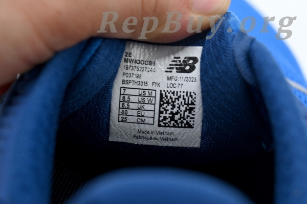 New Balance Fresh Foam X Vongo V6 White Blue MVNGOCB6 - 图片 6