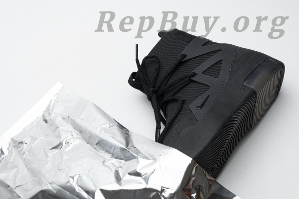 Top Version Nike Air Fear of  God 1 Triple Black AR4237-005 - Image 11