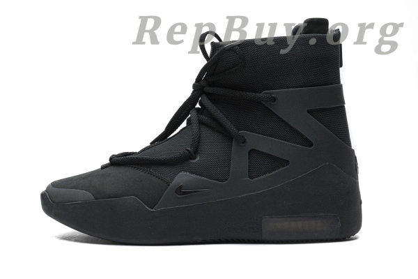 Top Version Nike Air Fear of  God 1 Triple Black AR4237-005 - Image 17