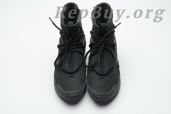 Top Version Nike Air Fear of  God 1 Triple Black AR4237-005 - Image 29