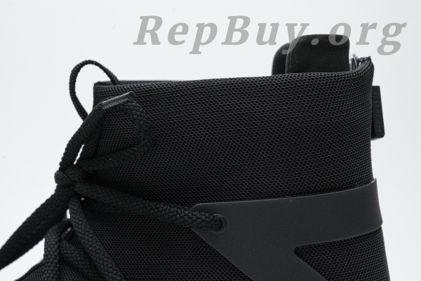 Top Version Nike Air Fear of  God 1 Triple Black AR4237-005 - Image 22