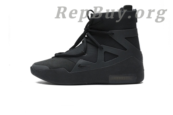 Top Version Nike Air Fear of  God 1 Triple Black AR4237-005