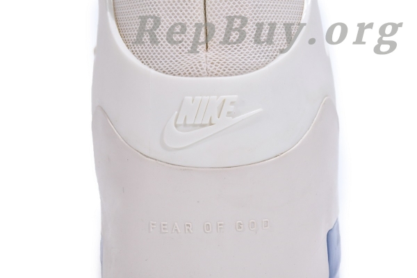 Top Version Nike Air Fear Of God 1 Sail Black AR4237-100 - 图片 9