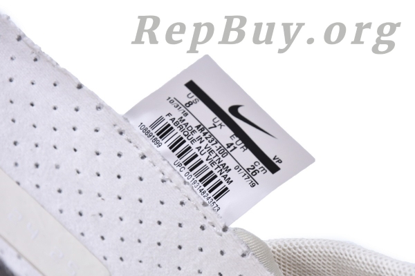 Top Version Nike Air Fear Of God 1 Sail Black AR4237-100 - 图片 4