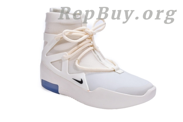 Top Version Nike Air Fear Of God 1 Sail Black AR4237-100 - 图片 13