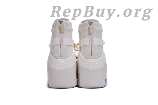 Top Version Nike Air Fear Of God 1 Sail Black AR4237-100 - 图片 19