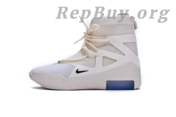 Top Version Nike Air Fear Of God 1 Sail Black AR4237-100