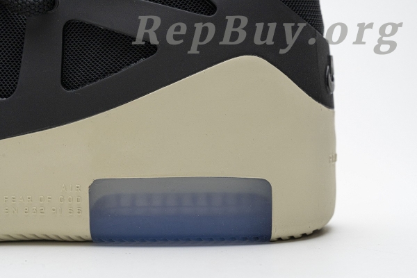Top Version Nike Air Fear Of God 1 Black AR4237-001 - 图片 17