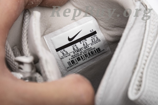 Top Version Nike Air Fear of God Raid Light Bone AT8087-001 - 图片 9