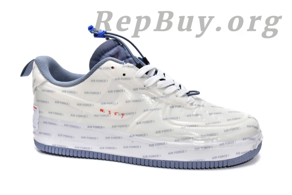 Top Version Nike Air Force 1 Experimental USPS Postal Ghost CZ1528-100 - 图片 4