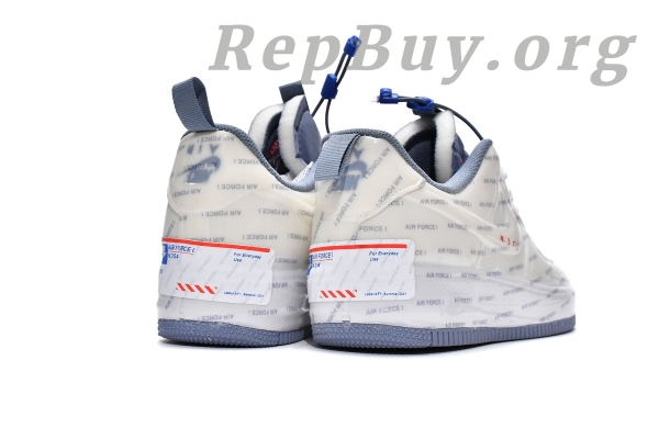 Top Version Nike Air Force 1 Experimental USPS Postal Ghost CZ1528-100 - 图片 6