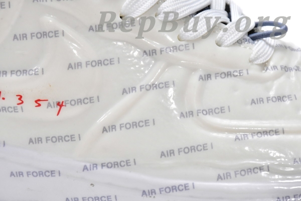 Top Version Nike Air Force 1 Experimental USPS Postal Ghost CZ1528-100 - 图片 8