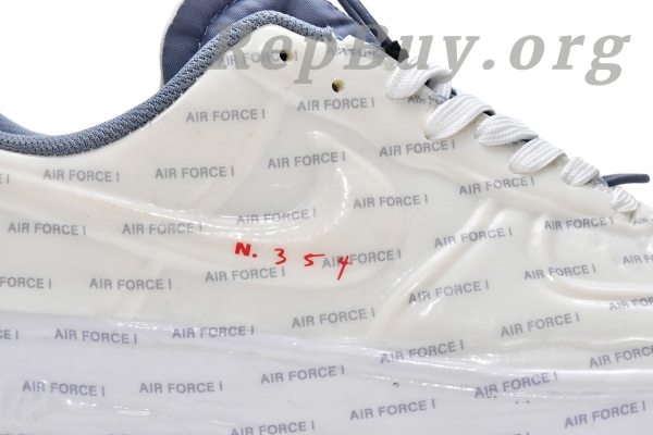 Top Version Nike Air Force 1 Experimental USPS Postal Ghost CZ1528-100 - 图片 13