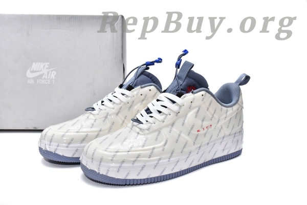 Top Version Nike Air Force 1 Experimental USPS Postal Ghost CZ1528-100 - 图片 19