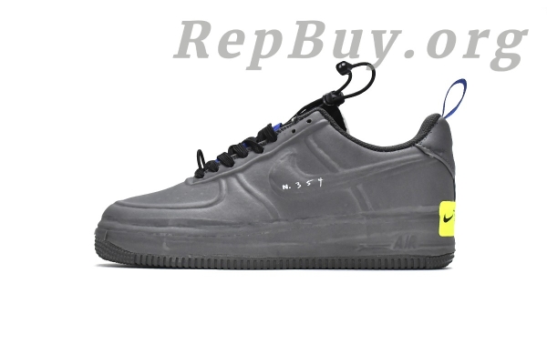Top Version Nike Air Force 1 Experimental Black CV1754-001 - 图片 2