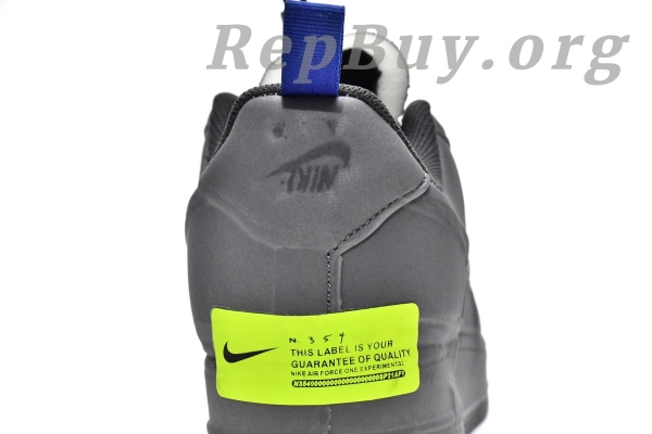 Top Version Nike Air Force 1 Experimental Black CV1754-001 - 图片 7