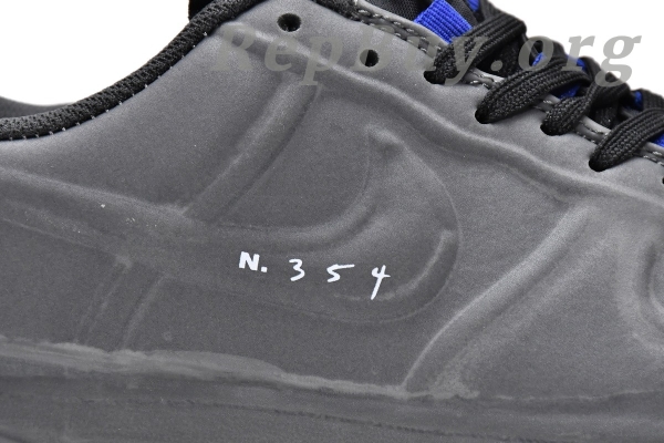 Top Version Nike Air Force 1 Experimental Black CV1754-001 - 图片 8