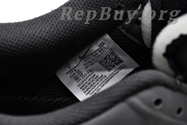 Top Version Nike Air Force 1 Experimental Black CV1754-001 - 图片 17