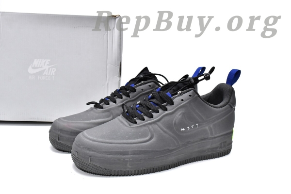 Top Version Nike Air Force 1 Experimental Black CV1754-001 - 图片 19