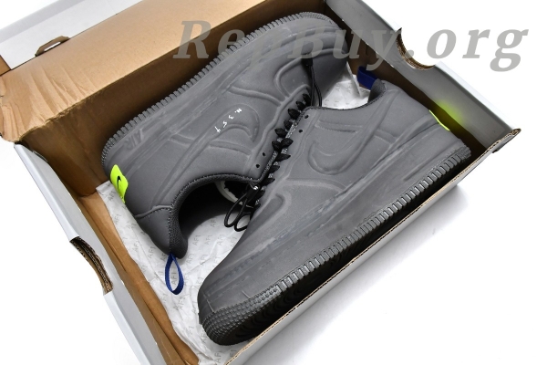 Top Version Nike Air Force 1 Experimental Black CV1754-001 - 图片 18