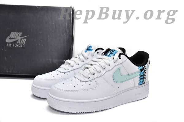 Top Version Nike Air Force 1 Low '07 LV8 Worldwide Pack White Blue Fury CK6924-100 - Image 20