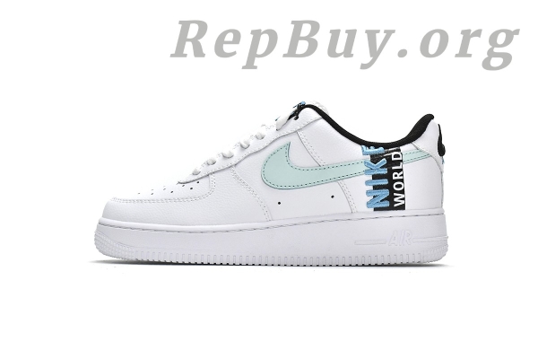 Top Version Nike Air Force 1 Low '07 LV8 Worldwide Pack White Blue Fury CK6924-100
