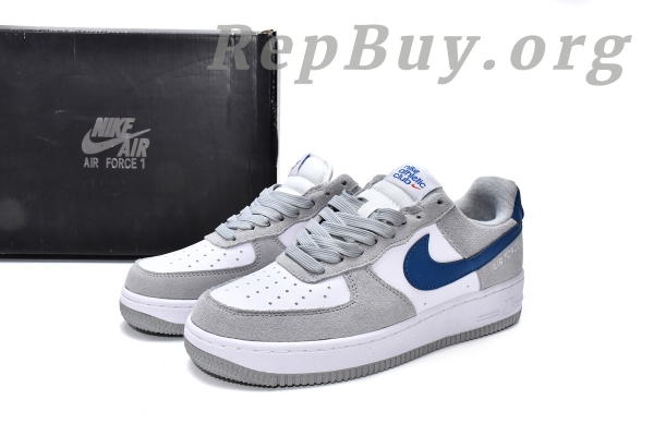 Top Version Nike Air Force 1 Low '07 LV8 Athletic Club Marina Blue DH7568-001 - Image 19