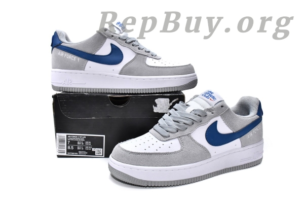 Top Version Nike Air Force 1 Low '07 LV8 Athletic Club Marina Blue DH7568-001 - Image 20