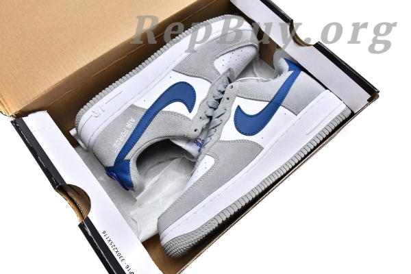 Top Version Nike Air Force 1 Low '07 LV8 Athletic Club Marina Blue DH7568-001 - Image 18
