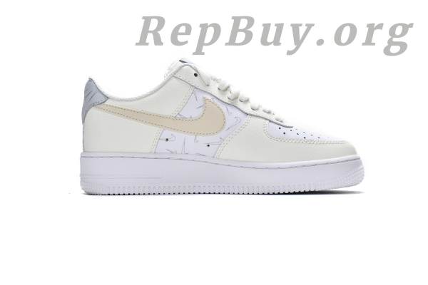 Top Version Nike Air Force 1 Low '07 Mini Checks Sail Pure Platinum (W) DR7857-100 - Image 22