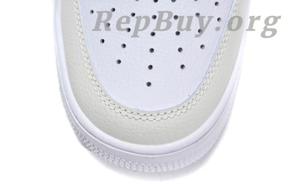 Top Version Nike Air Force 1 Low '07 Mini Checks Sail Pure Platinum (W) DR7857-100 - Image 29