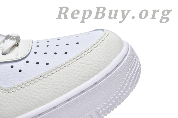 Top Version Nike Air Force 1 Low '07 Mini Checks Sail Pure Platinum (W) DR7857-100 - Image 9