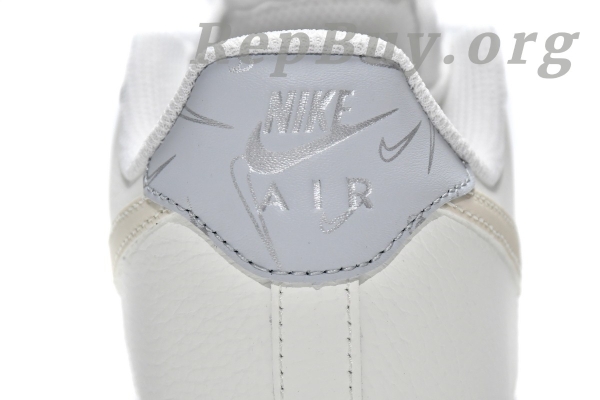 Top Version Nike Air Force 1 Low '07 Mini Checks Sail Pure Platinum (W) DR7857-100 - Image 7