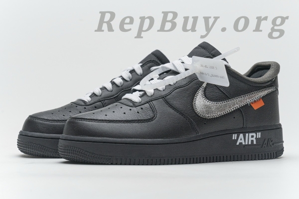 Top Version Nike Air Force 1 Low '07Virgil x MoMA (No Socks) AV5210-001 - Image 7