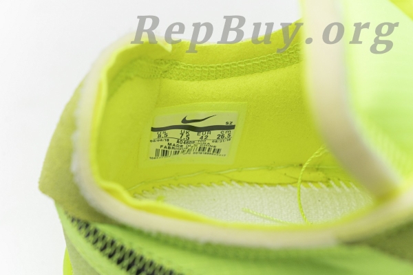 Top Version Nike Air Force 1 Low Off-White Volt AO4606-700 - Image 19