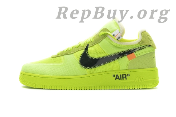 Top Version Nike Air Force 1 Low Off-White Volt AO4606-700