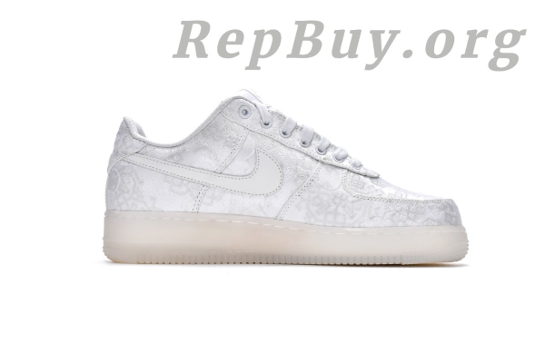 Top Version Nike Air Force 1 Low CLOT 1WORLD (2018) AO9286-100 - Image 3