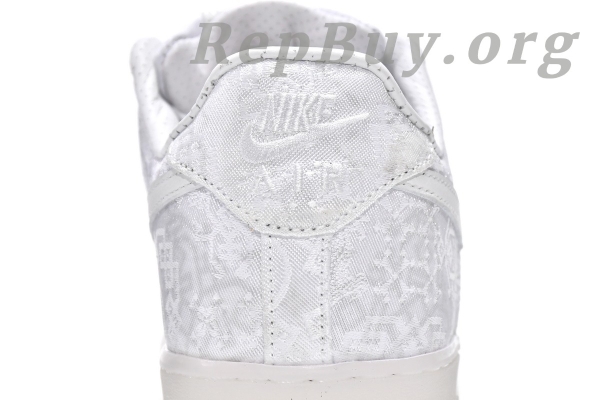 Top Version Nike Air Force 1 Low CLOT 1WORLD (2018) AO9286-100 - Image 7