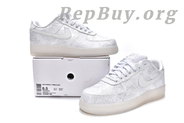 Top Version Nike Air Force 1 Low CLOT 1WORLD (2018) AO9286-100 - Image 20