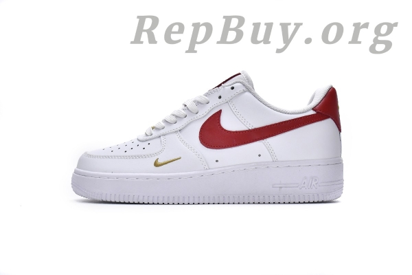 Top Version Nike Air Force 1 Low EssentialGym Red Mini Swoosh (W) CZ0270-104 - Image 2