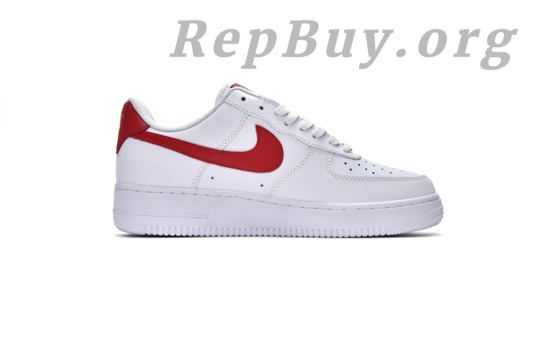 Top Version Nike Air Force 1 Low EssentialGym Red Mini Swoosh (W) CZ0270-104 - Image 3