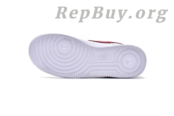Top Version Nike Air Force 1 Low EssentialGym Red Mini Swoosh (W) CZ0270-104 - Image 5