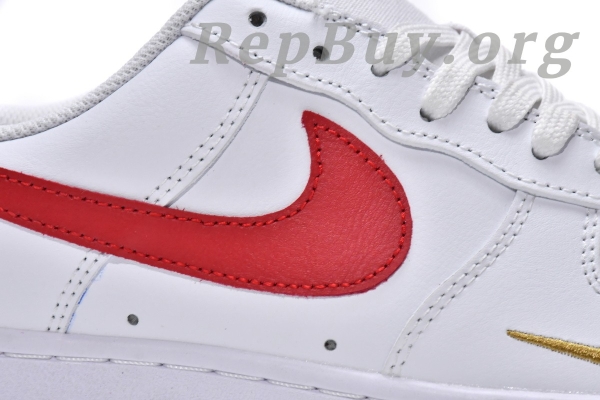 Top Version Nike Air Force 1 Low EssentialGym Red Mini Swoosh (W) CZ0270-104 - Image 12