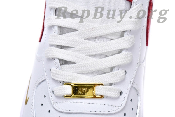 Top Version Nike Air Force 1 Low EssentialGym Red Mini Swoosh (W) CZ0270-104 - Image 16