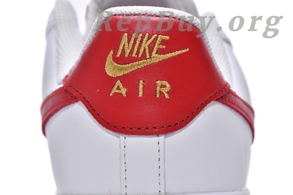Top Version Nike Air Force 1 Low EssentialGym Red Mini Swoosh (W) CZ0270-104 - Image 11