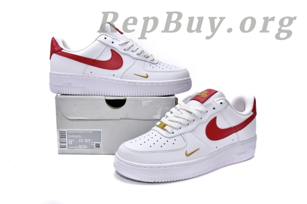 Top Version Nike Air Force 1 Low EssentialGym Red Mini Swoosh (W) CZ0270-104 - Image 20