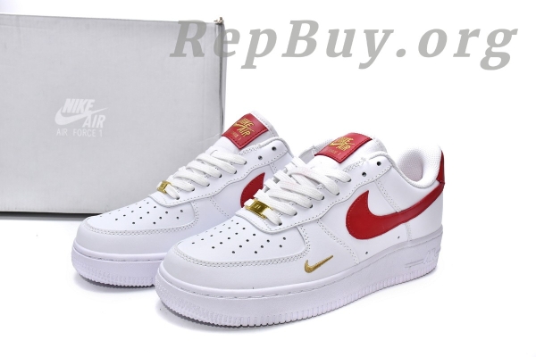 Top Version Nike Air Force 1 Low EssentialGym Red Mini Swoosh (W) CZ0270-104 - Image 19