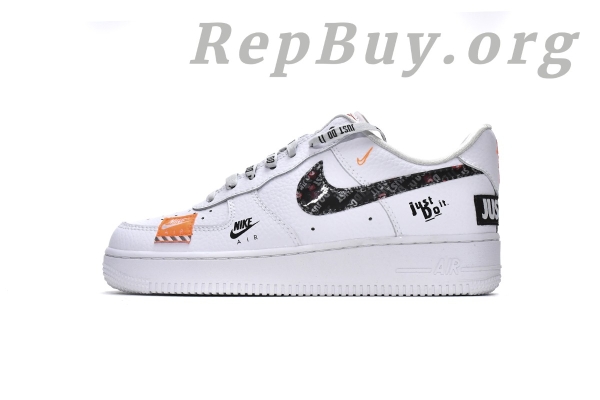 Top Version Nike Air Force 1 Low Just Do It Pack White/Black AR7719-100 - Image 2