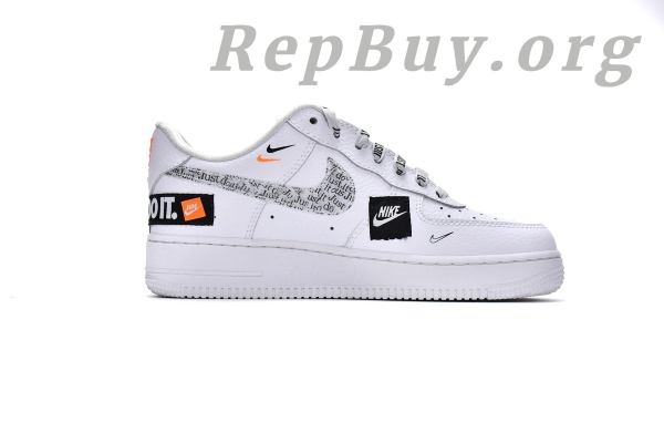 Top Version Nike Air Force 1 Low Just Do It Pack White/Black AR7719-100 - Image 3
