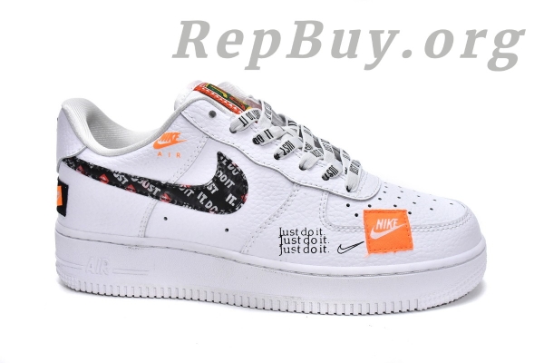 Top Version Nike Air Force 1 Low Just Do It Pack White/Black AR7719-100 - Image 4